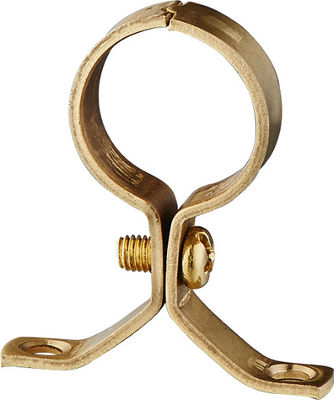 28mm Water Throwing Brass Pipe Clips 22mm 15mm Chrome Plated Finish