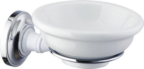Wall Mounted Cute Soap Dish Holder Easy To Install Installation Chrome