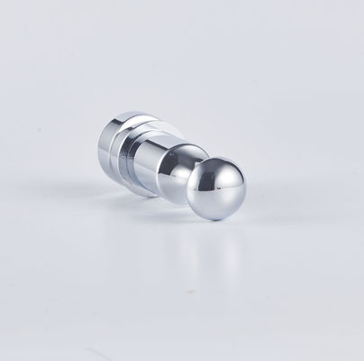 Contemporary Robe Hooks Modern Bathroom Chrome Round Easy Install Brass Holder