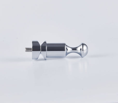 Chrome Finish Brass Metal Robe Hooks Modern Easy Install Bathroom Bedroom