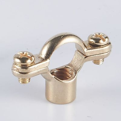 Easy Installation Brass Pipe Clamp For Plumbing And Industrial Pipes Holding