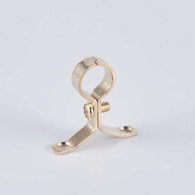 Brass Pipe Clamp for Plumbing and Industrial Applications Securely Supports Pipes