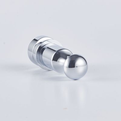 Brass Round Robe Hook Metal Industrial Radiator Mounted Chrome Finish