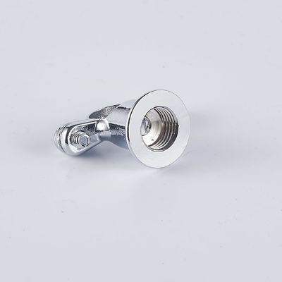 Water Pipe Repair Clamp Brass Water Throwing Pipe Clamp Chrome Plated
