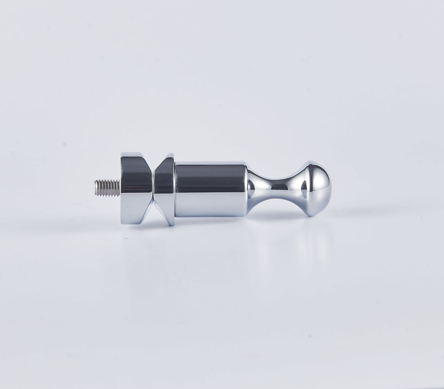 Chrome Finish Brass Metal Robe Hooks Modern Easy Install Bathroom Bedroom