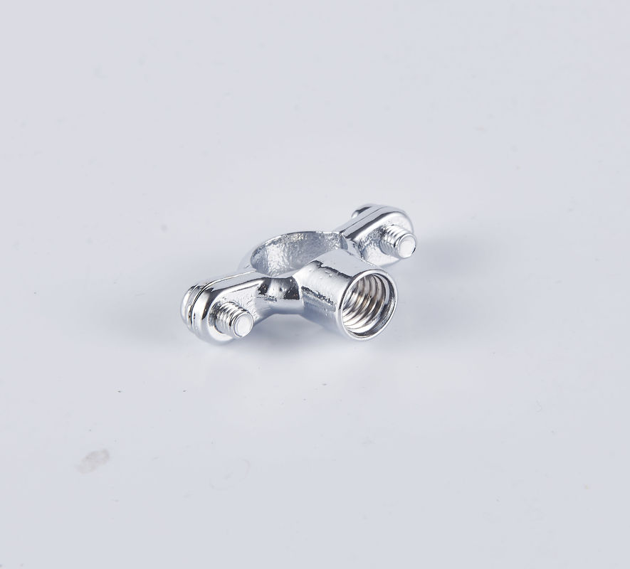 25mm 27mm 28mm Brass Pipe Clamp Water Throwing Surface Treatment Chrome Plated
