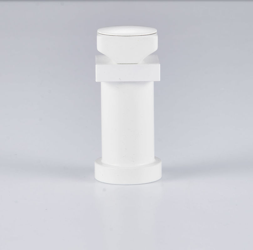 15mm Matte White Wall Mounted Radiator Fittings Brass With Temperature Regulation