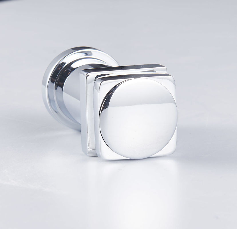 Chrome Radiator Valve Caps Cover Wall Mounted Chrome Finish 10 Bar Pressure