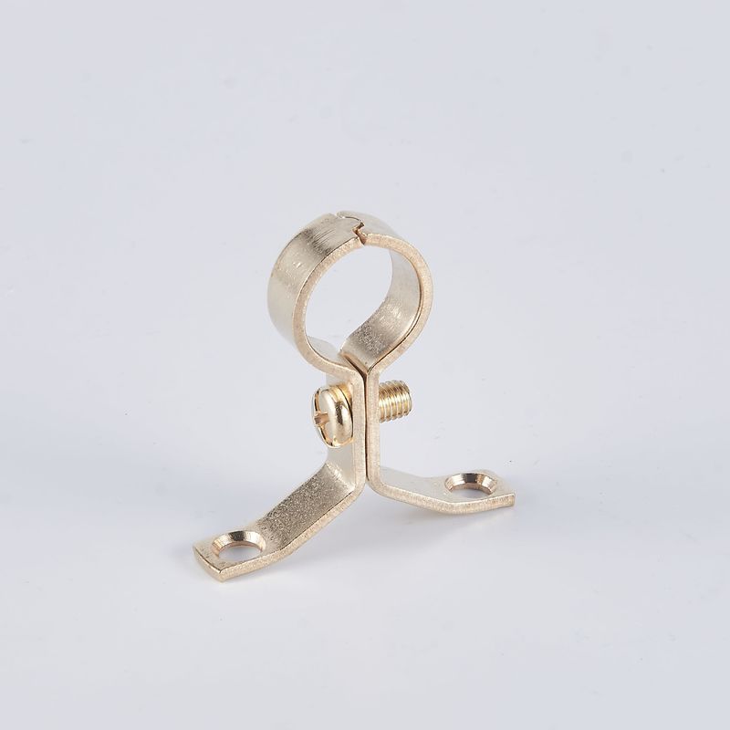 Brass Pipe Clamp for Plumbing and Industrial Applications Securely Supports Pipes