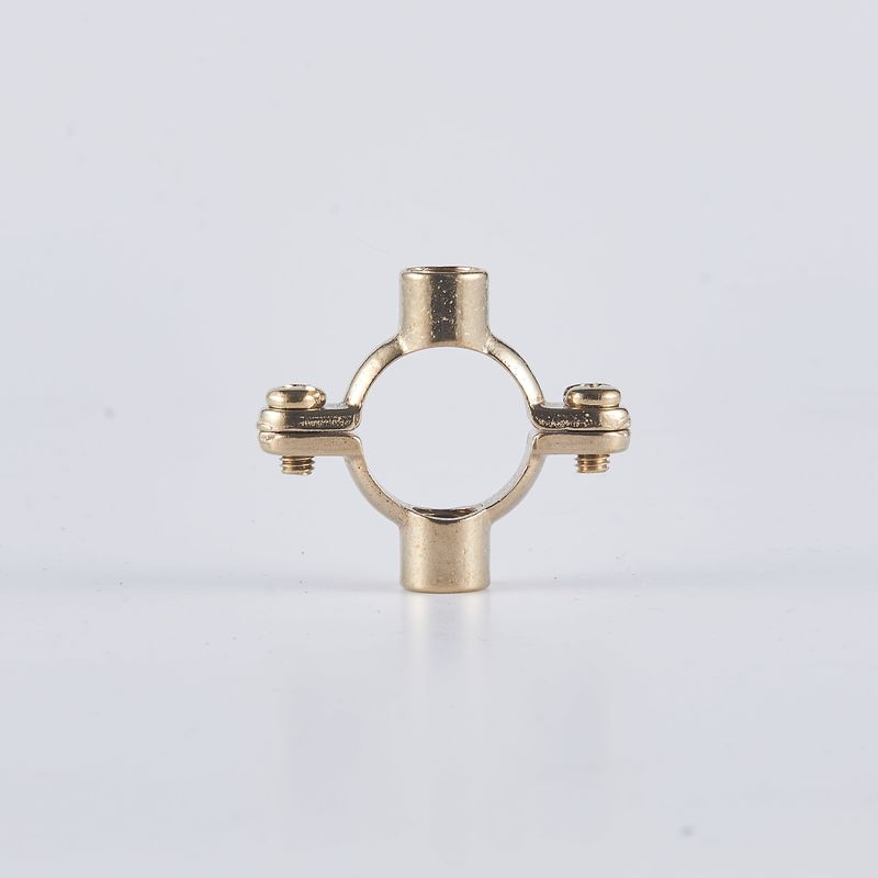 Securely Install Brass Pipe Bracket Water Throwing/Chrome Plated For Plumbing and Industrial