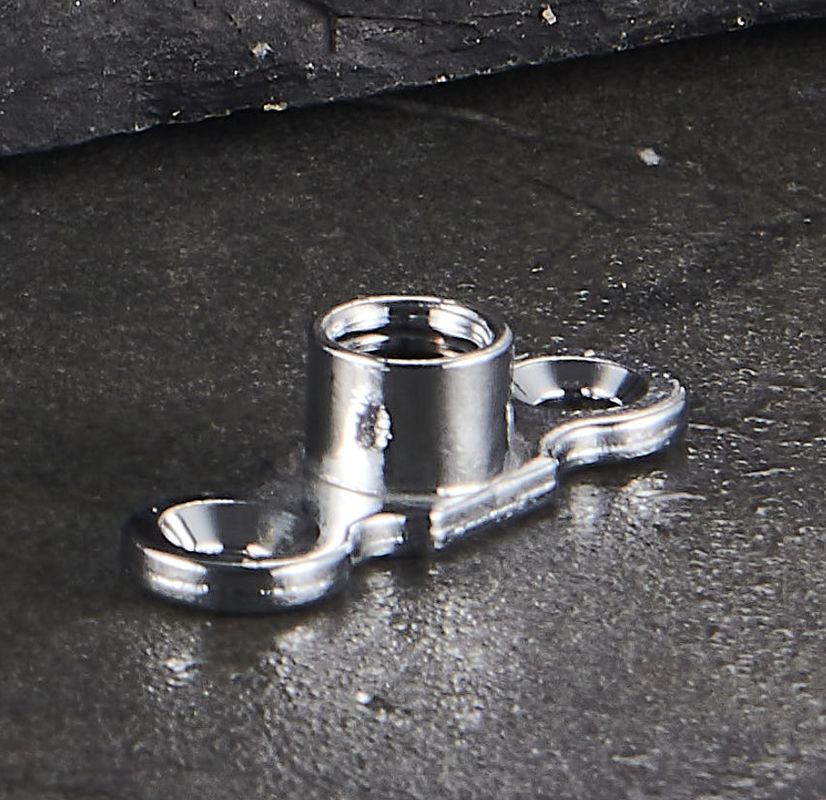 3/4 Brass Pipe Clamp Metal Conduit Clamp Chrome Plated Water Throwing Surface Treatment Securely
