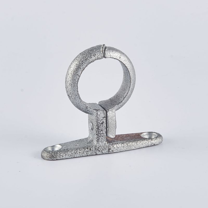 Galvanized Telescoping Malleable Iron Pipe Clamp 2 Lbs Light Duty