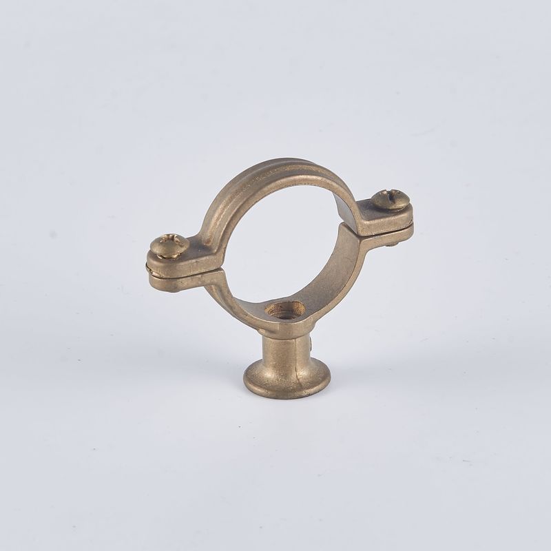 1.75 1.25 Inch 1.5 Inch Brass Pipe Clamp Secure Pipe Holding Water Throwing Surface Treatment